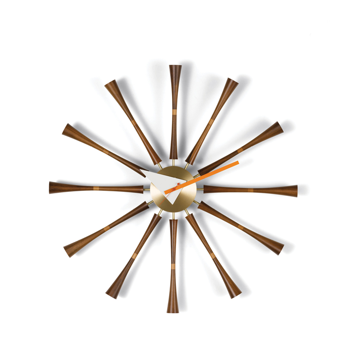 spindle clock parede