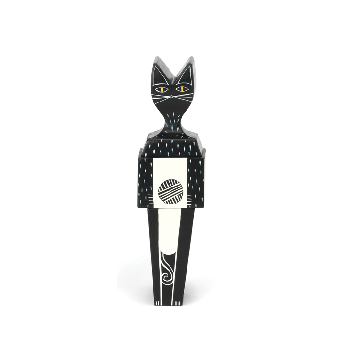 wooden doll cat