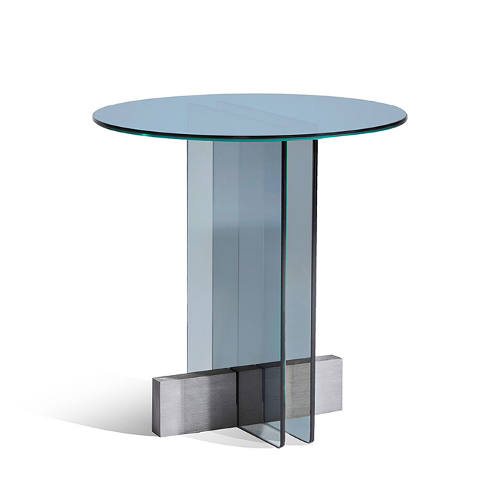mesa lateral vidro
