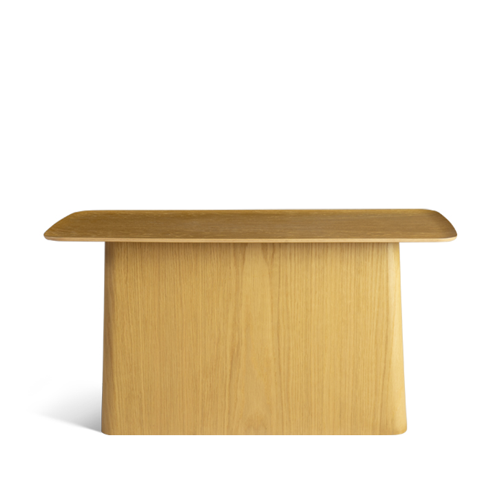 mesa lateral wooden side table grande carvalho