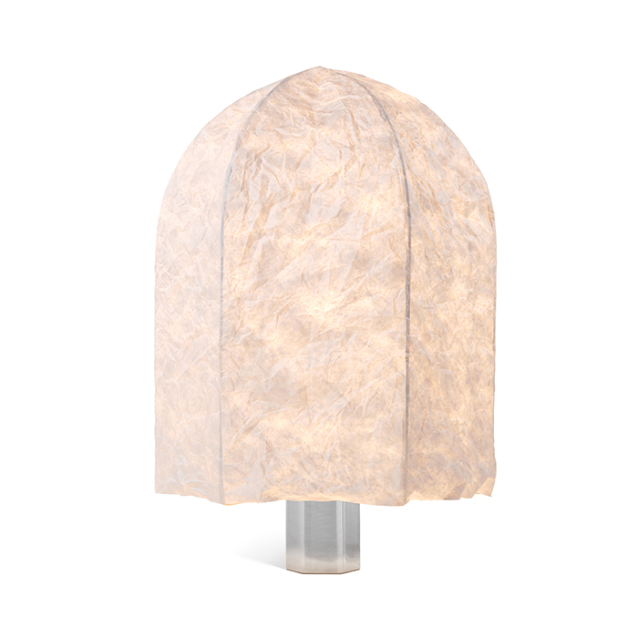luminária de piso papel