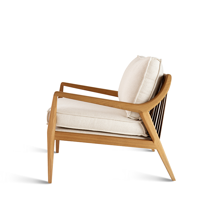 poltrona cut couro